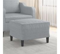 vidaXL Repose-pied Gris Clair