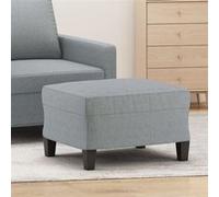 vidaXL Repose-pied - Gris clair