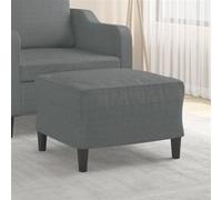 vidaXL Repose-pied - Gris foncé