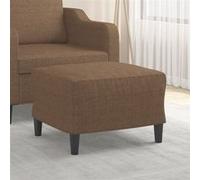 vidaXL Repose-pied - Marron
