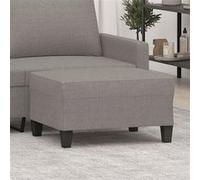 vidaXL Repose-Pied Taupe 70x55x41 cm Tissu