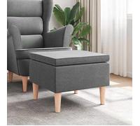vidaXL Tabouret avec Pieds en Bois Siège Pouf Repose-pied Tabouret de Canapé Salon Salle de Séjour Chambre à Coucher 329447