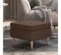 vidaXL Tabouret 52x52x42 cm - Marron