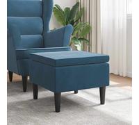 vidaXL Tabouret - Bleu