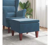 vidaXL Tabouret - Bleu
