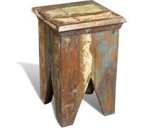 VIDAXL Tabouret bois récupération massif