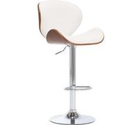 Chaise de bar Blanc Similicuir - VidaXL