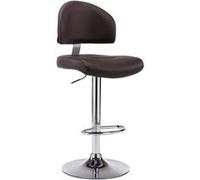 vidaXL Tabouret de bar Marron Similicuir249652 Brun G