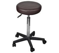 VidaXL Tabouret de bureau - Marron