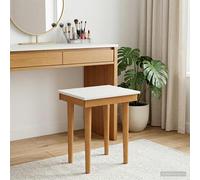 vidaxl Tabouret de coiffeuse FAUSKE Blanc 40 x 33 x 45 cm vidaXL