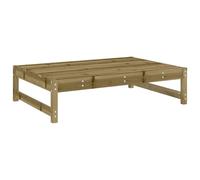 vidaXL Tabouret de jardin 120x80 cm Bois de pin imprégné