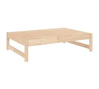 vidaXL Tabouret de jardin 120x80 cm pin massif