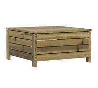vidaXL Tabouret de jardin 62x63,5x32 cm Bois de pin imprégné