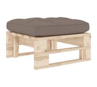 vidaXL Tabouret de jardin en bois de pin imprégné