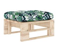 vidaXL Tabouret de jardin en bois de pin imprégné