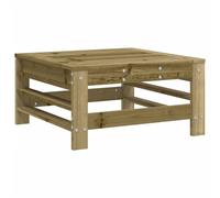 vidaXL Tabouret de jardin en pin imprégné