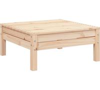 vidaXL Tabouret de jardin en pin massif