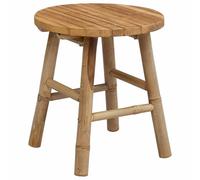 vidaXL Tabouret de Jardin Naturel Ø 38 x 42 cm Bambou