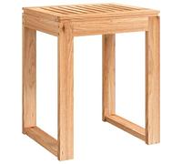 vidaXL Tabouret de Salle de Bain 40x30x46 cm Bois Massif de Noyer