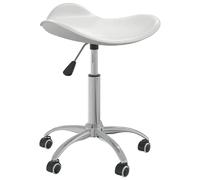 VIDAXL Tabouret de salon - Blanc