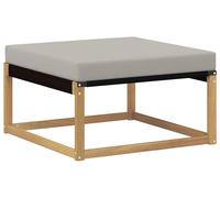 vidaXL Tabouret d'extérieur en bois massif d'acacia blanc