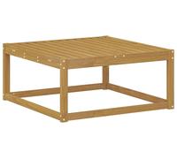 vidaXL Tabouret d'extérieur en bois massif d'acacia blanc 79 x 79 x 37 cm