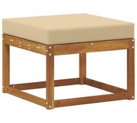 vidaXL Tabouret d'extérieur en bois massif d'acacia naturel