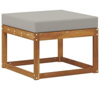vidaXL Tabouret d'extérieur en bois massif d'acacia naturel