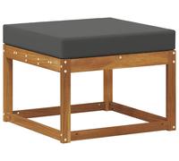 vidaXL Tabouret d'extérieur en bois massif d'acacia naturel