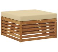 vidaXL Tabouret d'extérieur en bois massif d'acacia naturel