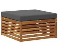 vidaXL Tabouret d'extérieur en bois massif d'acacia naturel