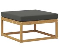 vidaXL Tabouret d'extérieur en polyester blanc