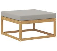 vidaXL Tabouret d'extérieur en polyester blanc