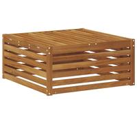 vidaXL Tabouret d'extérieur naturel 79 x 79 x 37 cm en bois massif d'acacia