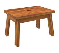 vidaXL Tabouret-escabeau 38x26x22 cm Bois d'acacia Solide