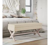 vidaXL Tabouret rangement - Lin