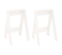 VidaXL Tabourets - Blanc
