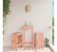vidaXL Tabouret de bar 2 pcs. 40x36x75 cm bois massif Douglas