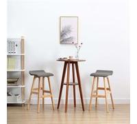 VidaXL Lot de 2 tabourets