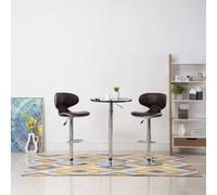 VidaXL Tabourets de bar - Marron