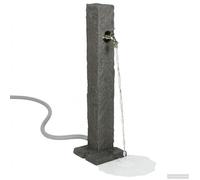 vidaXL Tanker de Jardin Anthracite 26 x 26 x 98 cm PE