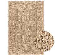 vidaXL Tapis 200x290 cm aspect jute intérieur et extérieur, tapis d'extérieur, tapis de sol, tapis d'intérieur 364834