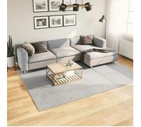 vidaXL Tapis à poils courts doux et lavable gris 200x280 cm 375081