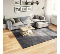 Vida XL Tapis HUARTE - Anthracite - 240x240cm