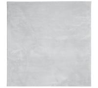 vidaXL Tapis à Poils Courts Doux et Lavable, Moquette de Sol, Tapis de Zone, Carpette de Salon Salle de Séjour Chambre, Moderne, Gris 160x160 cm