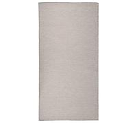 vidaXL Tapis à Tissage Plat d'extérieur 100x200 cm Gris Clair