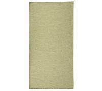 vidaXL Tapis à Tissage Plat d'extérieur 100x200 cm Vert