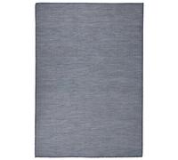 Vidaxl Tapis À Tissage Plat D'extérieur 140x200 Cm Bleu