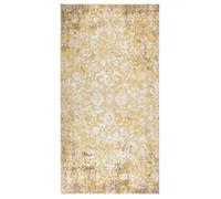 Tapis à tissage plat vidaXL - Jaune - 80x150 cm