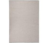 vidaXL Tapis d'extérieur à tissage plat Taupe